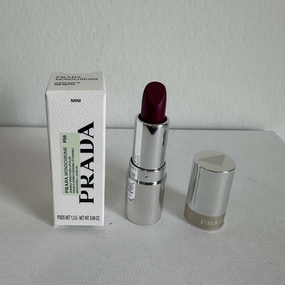 Prada Lipstick Monochrome Lip in Notte